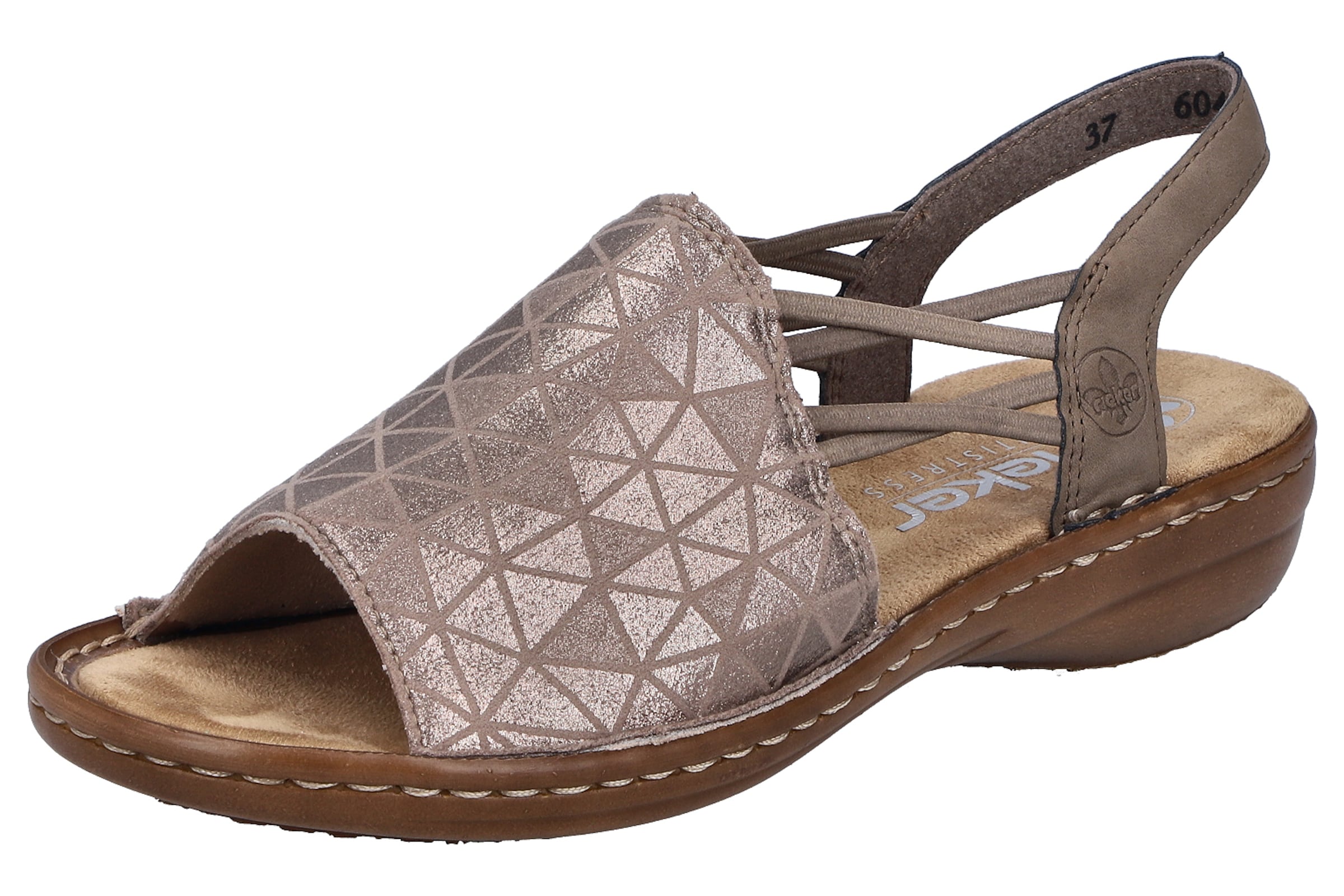 Rieker Sandals in Beige: front