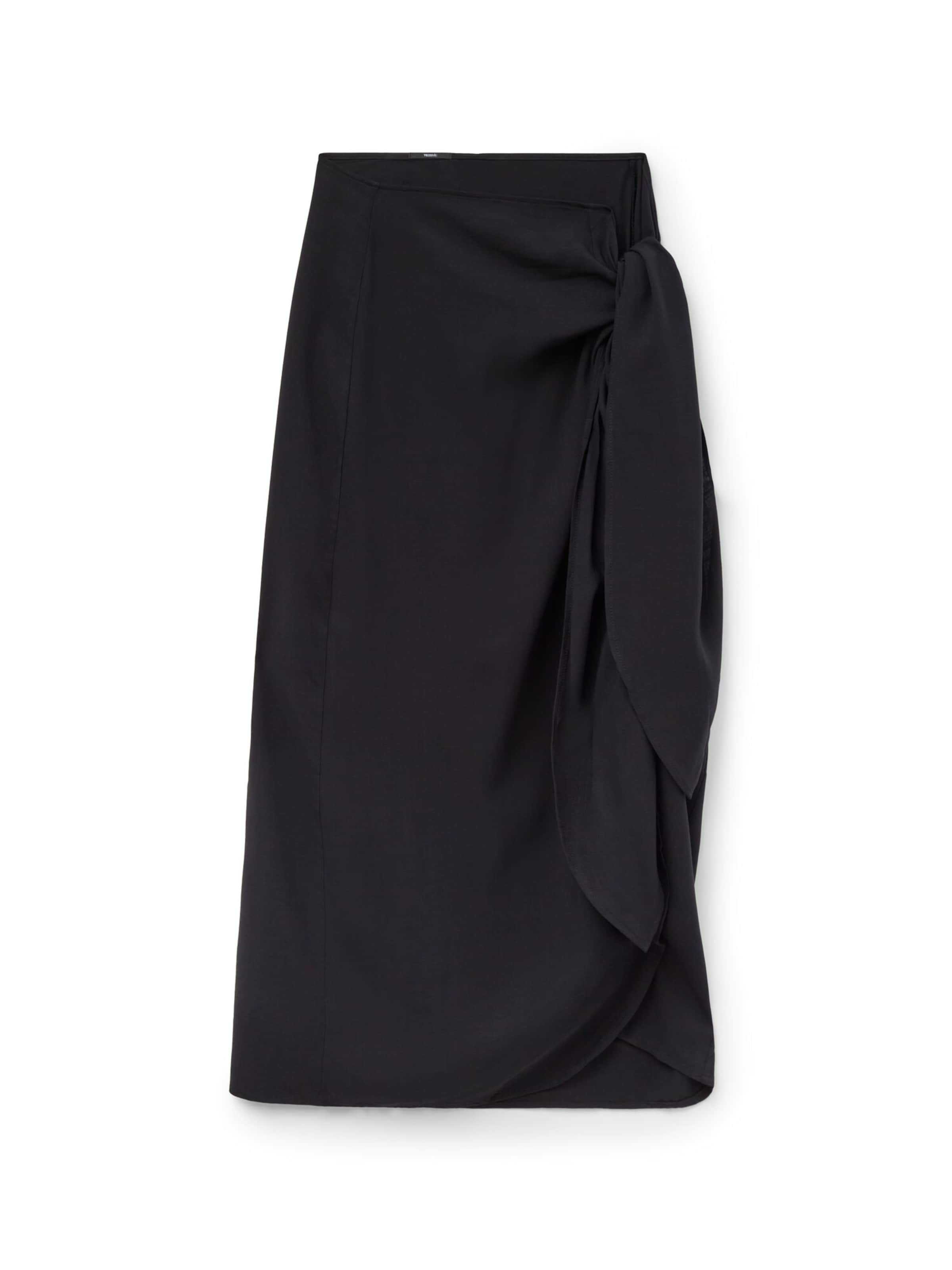 Tezenis Strandtuch in Schwarz: Vorderseite