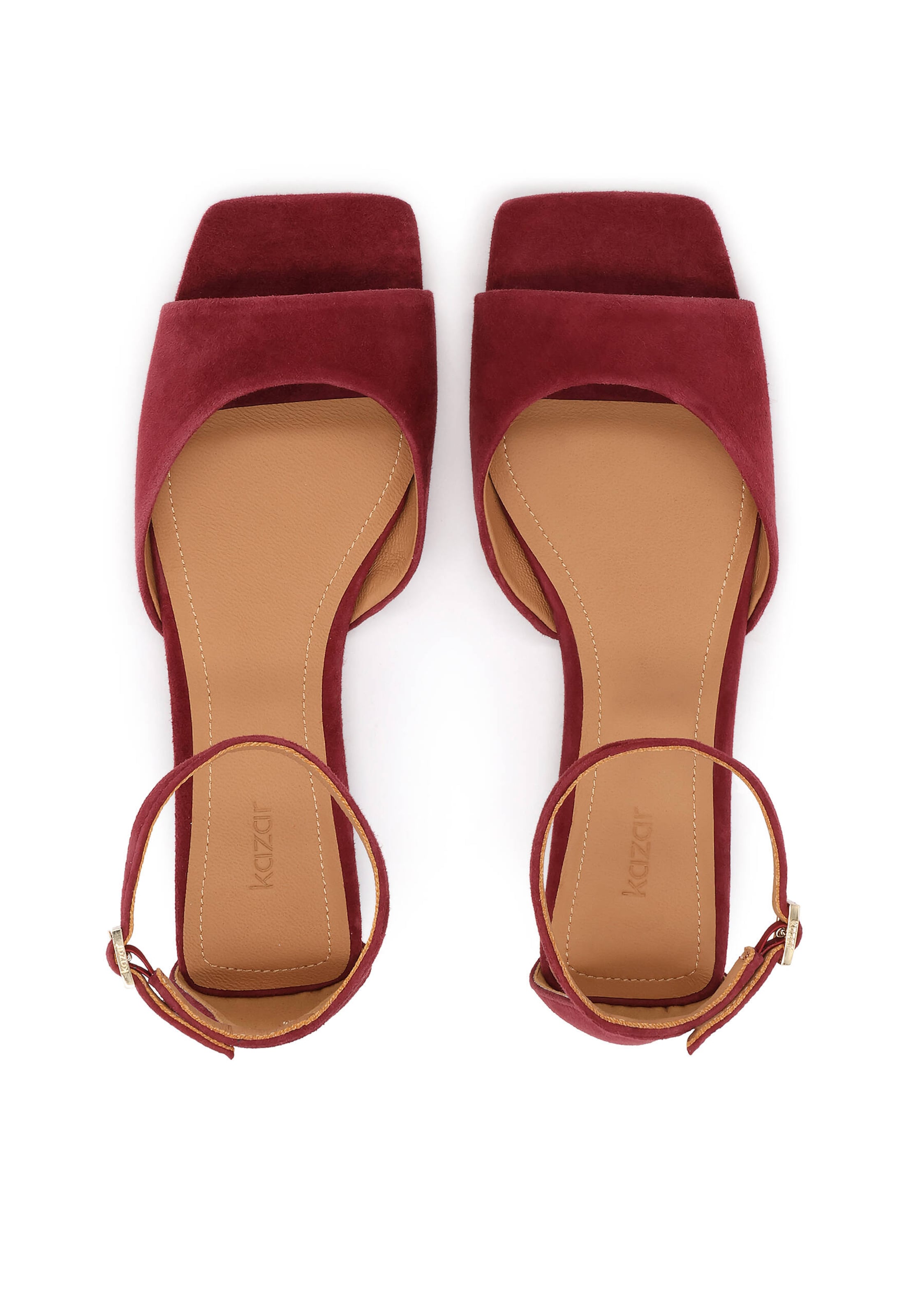 Kazar Pántos szandál - piros