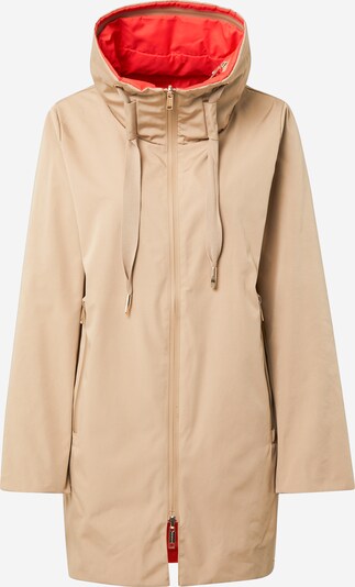 RINO & PELLE Manteau mi-saison en cappuccino / rouge orangé, Vue avec produit