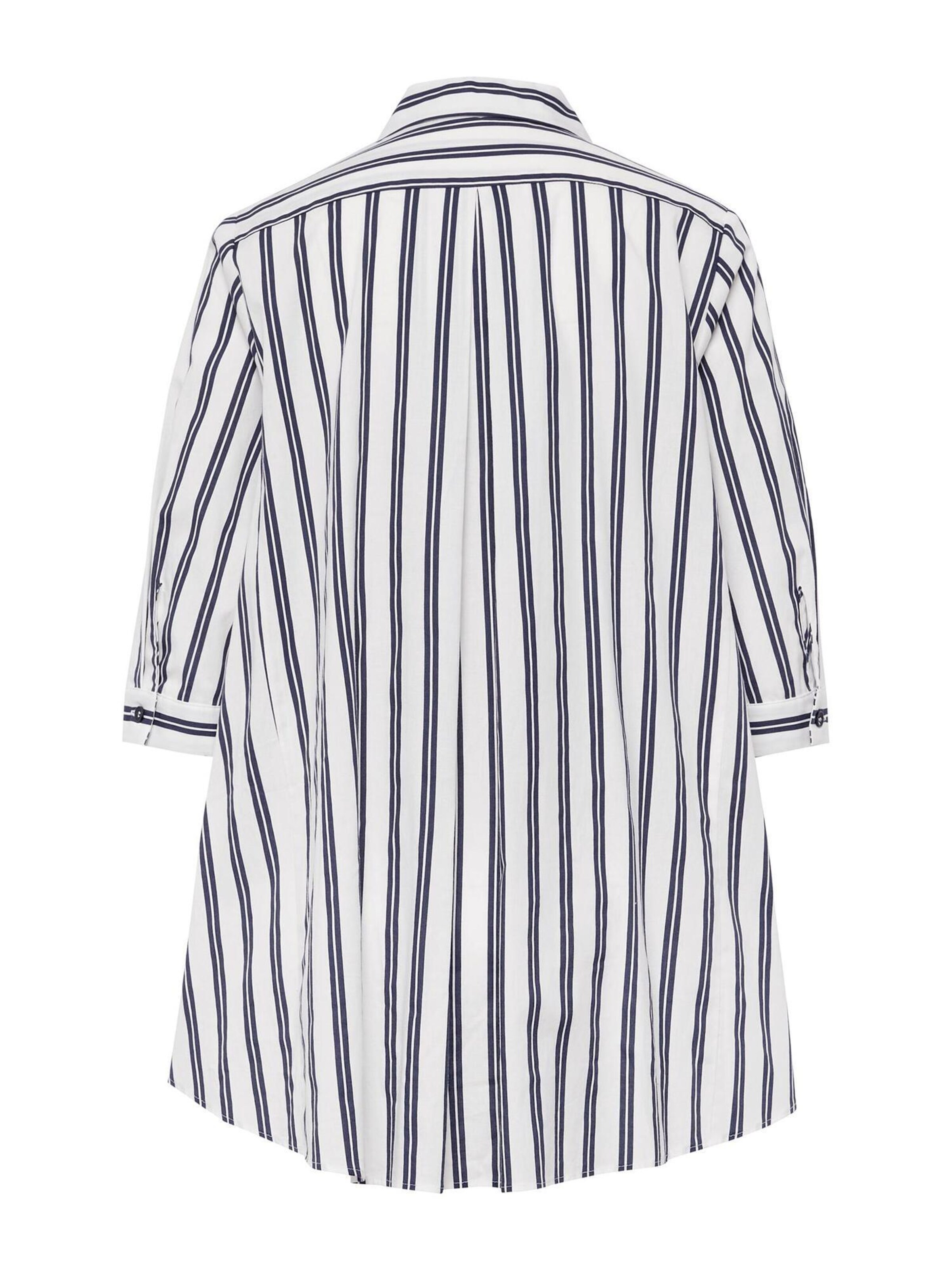 Goldner Bluse in Blau