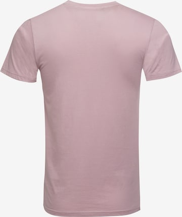 Mikon Μπλουζάκι 'Feder' σε ροζ