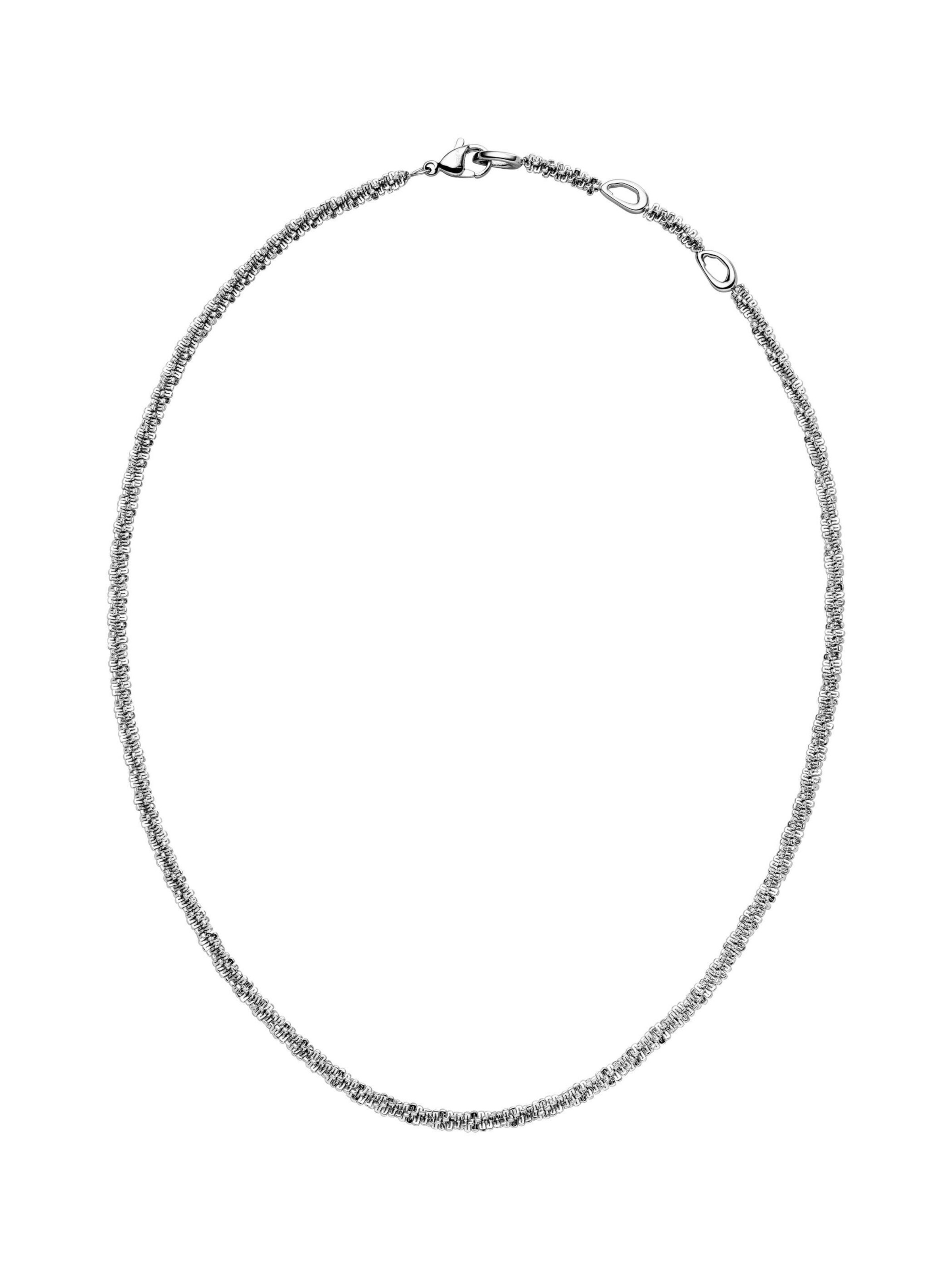 PURELEI - Cadena 'Lava' en plata: frente