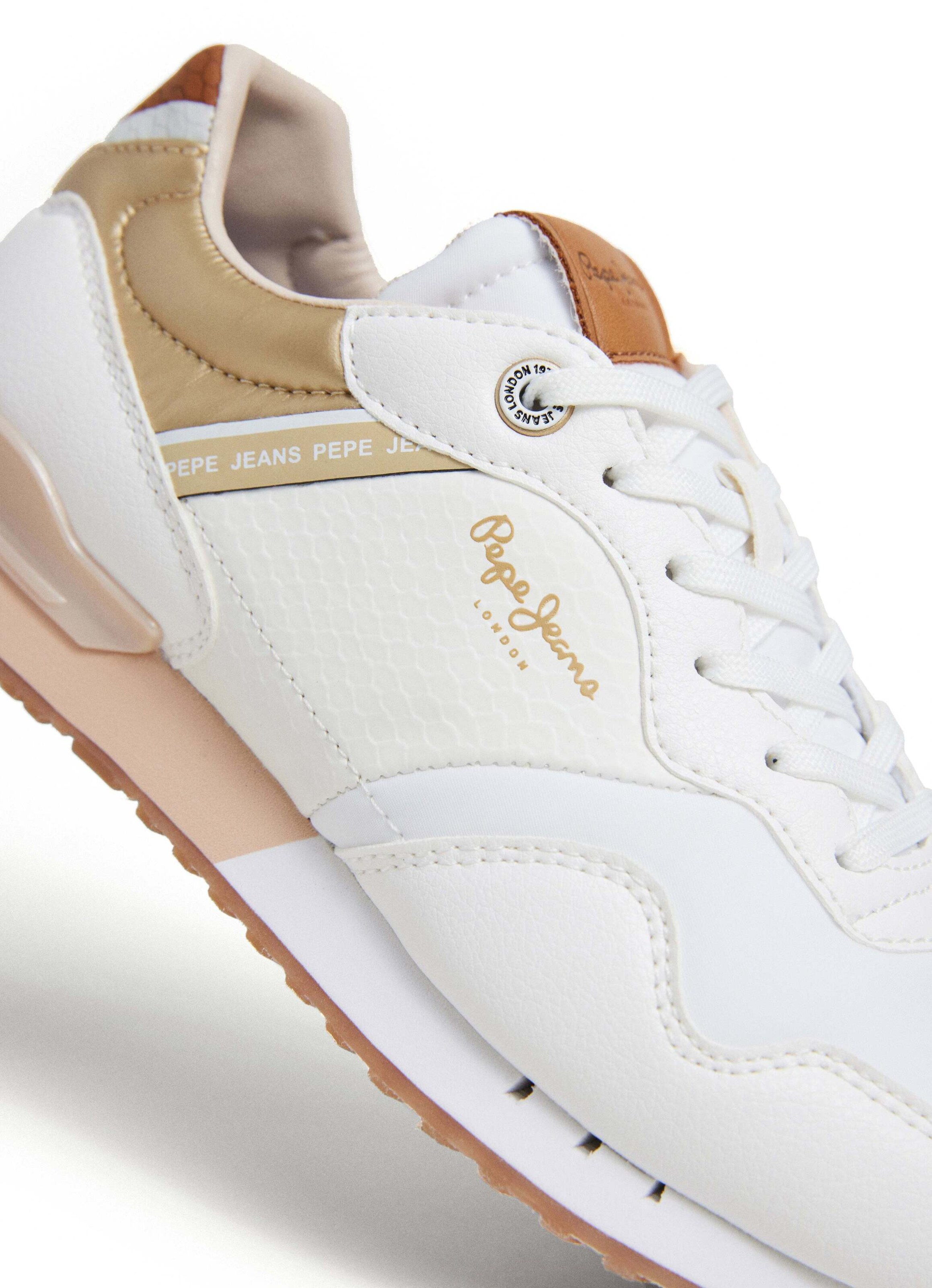 Pepe Jeans - Sapatilhas baixas em branco