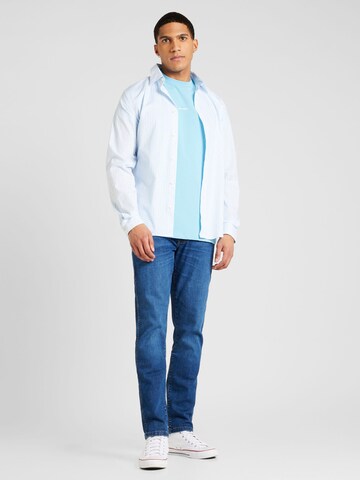 s.Oliver - Ajuste estrecho Camisa en azul