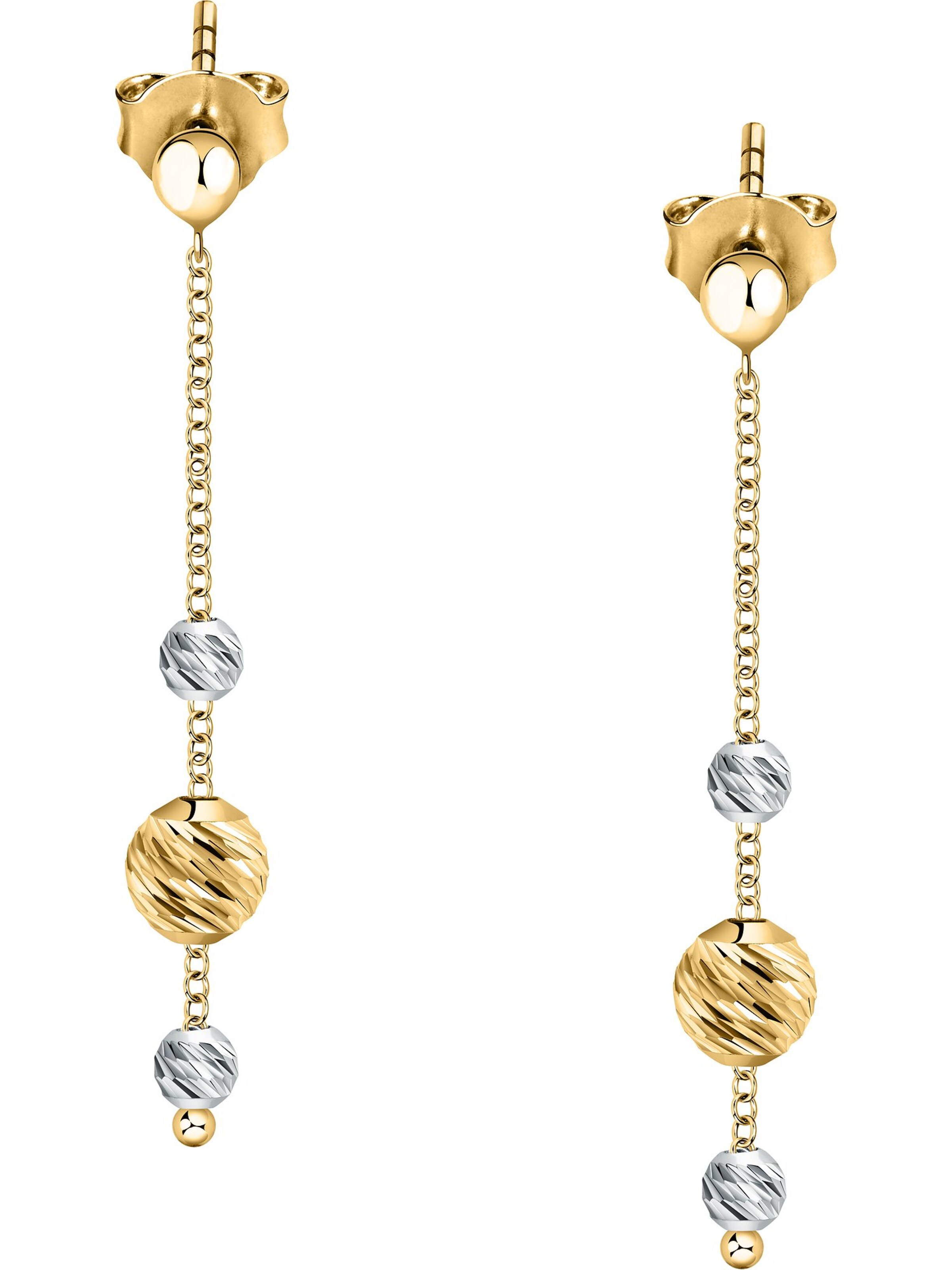 CHRIST Ohrringe in Gold