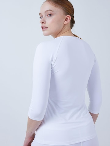 SPORTKIND Functioneel shirt '3/4-Longsleeve Shirt' in Wit