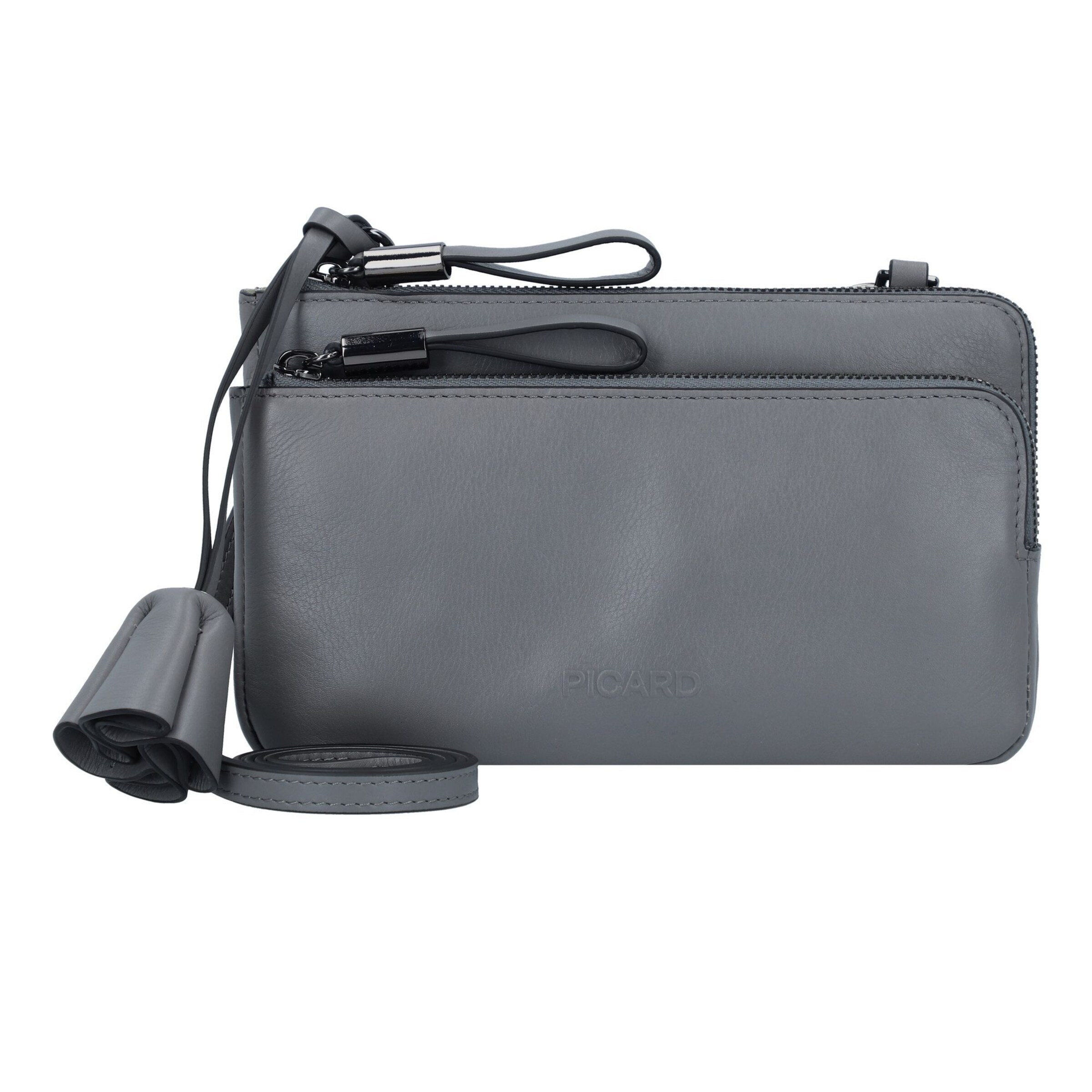 Sac à bandoulière 'Bella' Picard en gris : devant