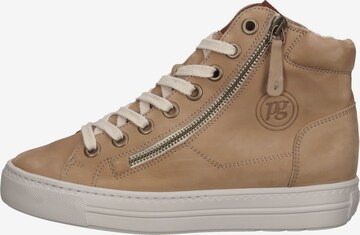 Paul Green High-Top Sneakers in Brown