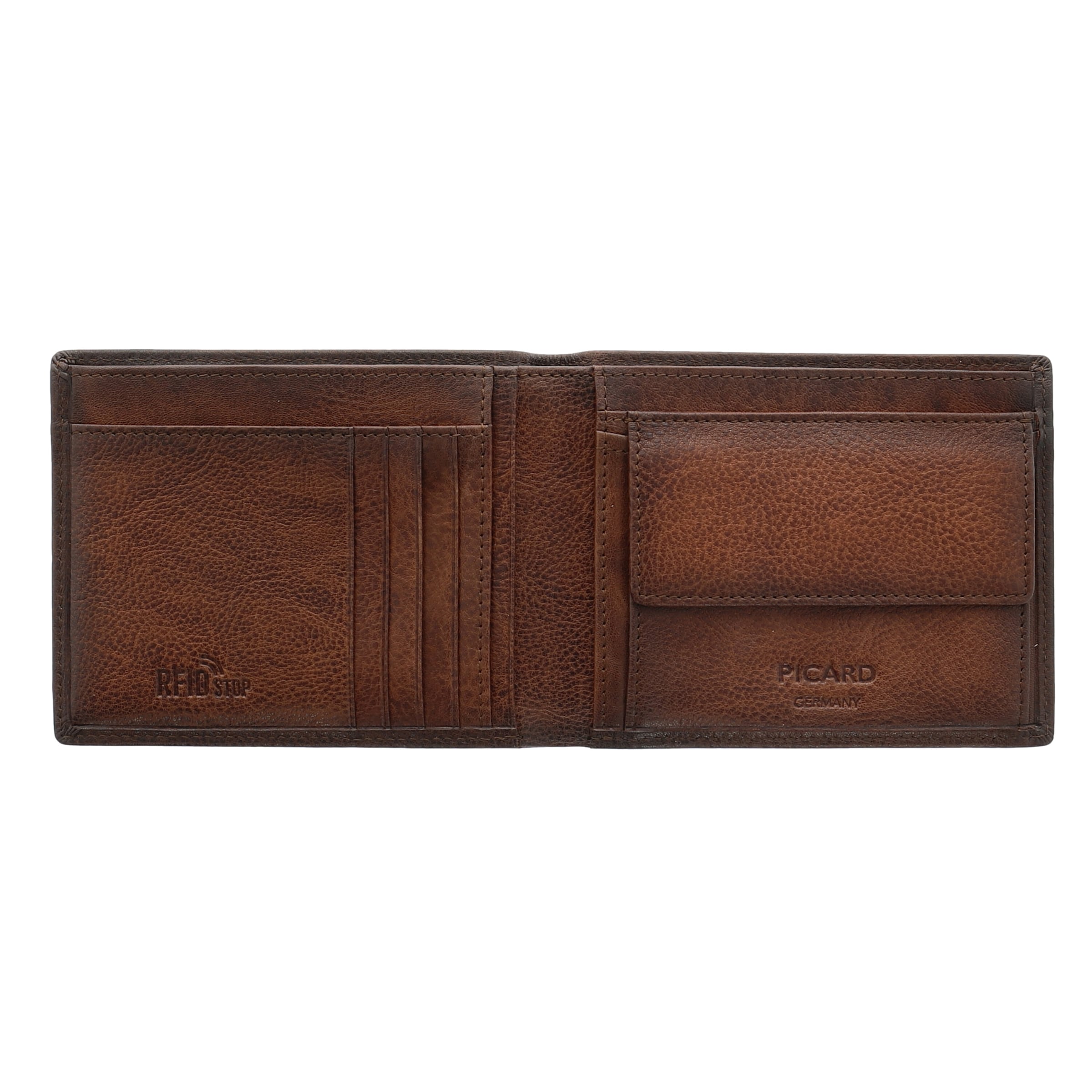 Picard Portemonnee 'Hans' in Bruin