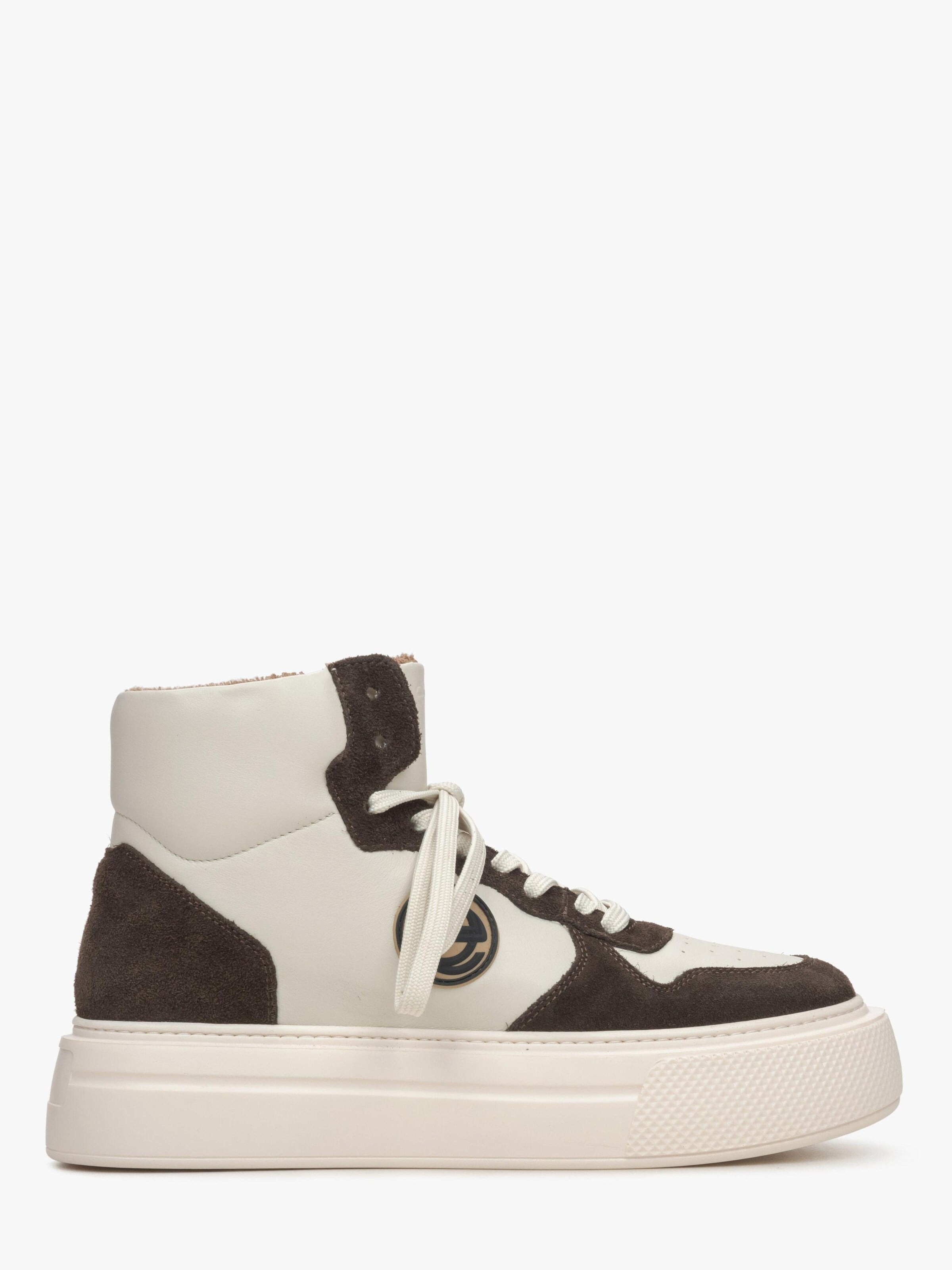 Estro Sneakers '09-3198' in Beige: front
