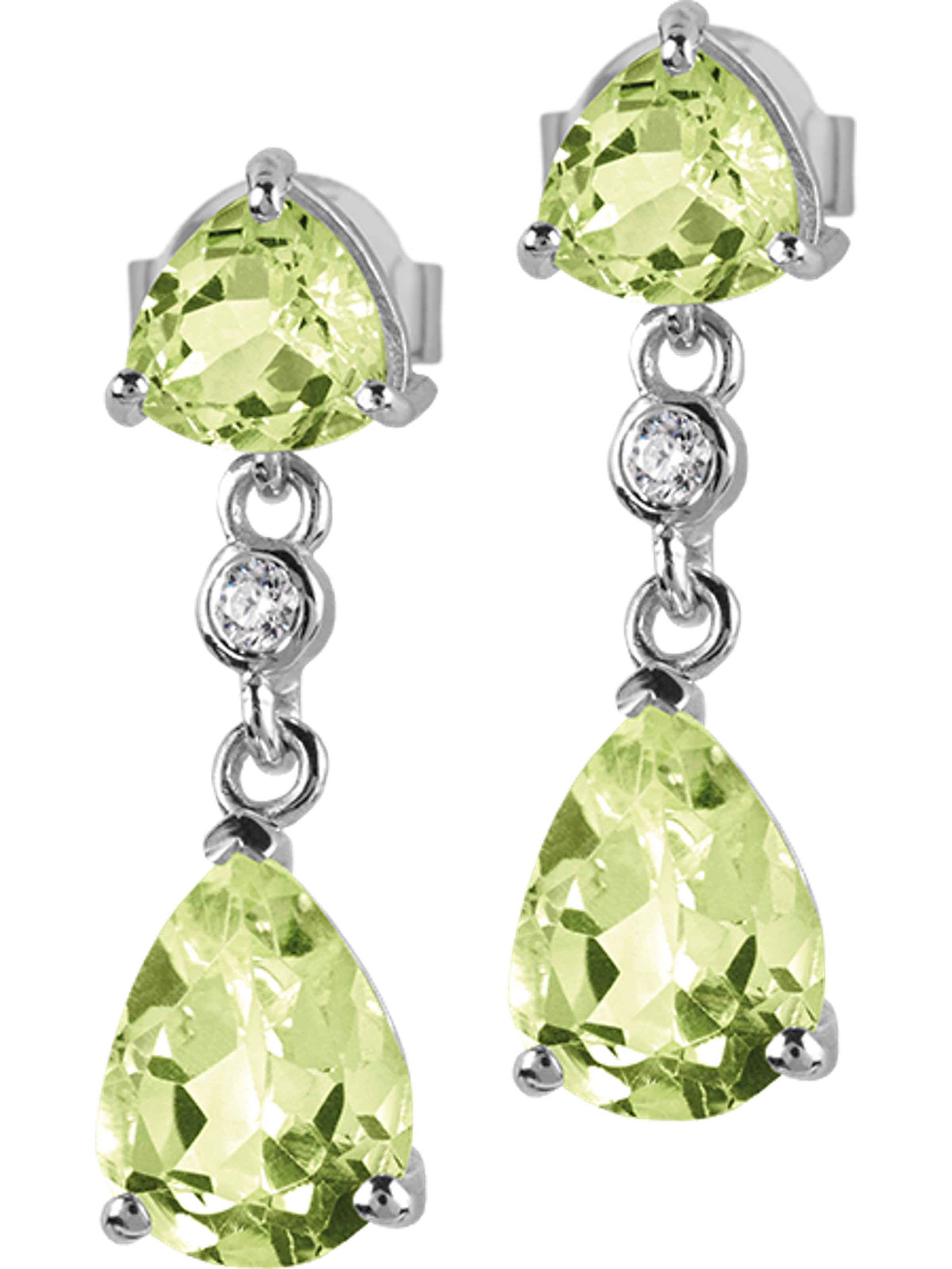 Jacques Lemans Ohrringe in Grün: Vorderseite