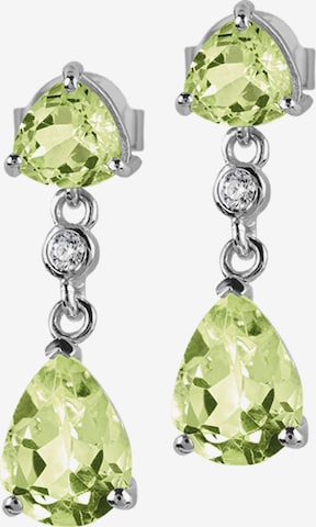 Jacques Lemans Earrings in Green: front