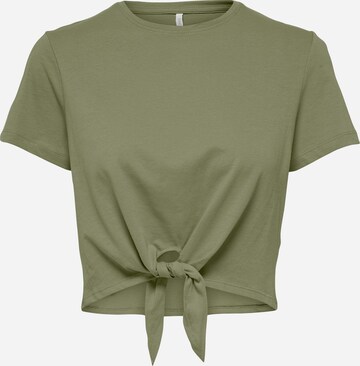 ONLY T-shirt 'MAY' i grön: framsida