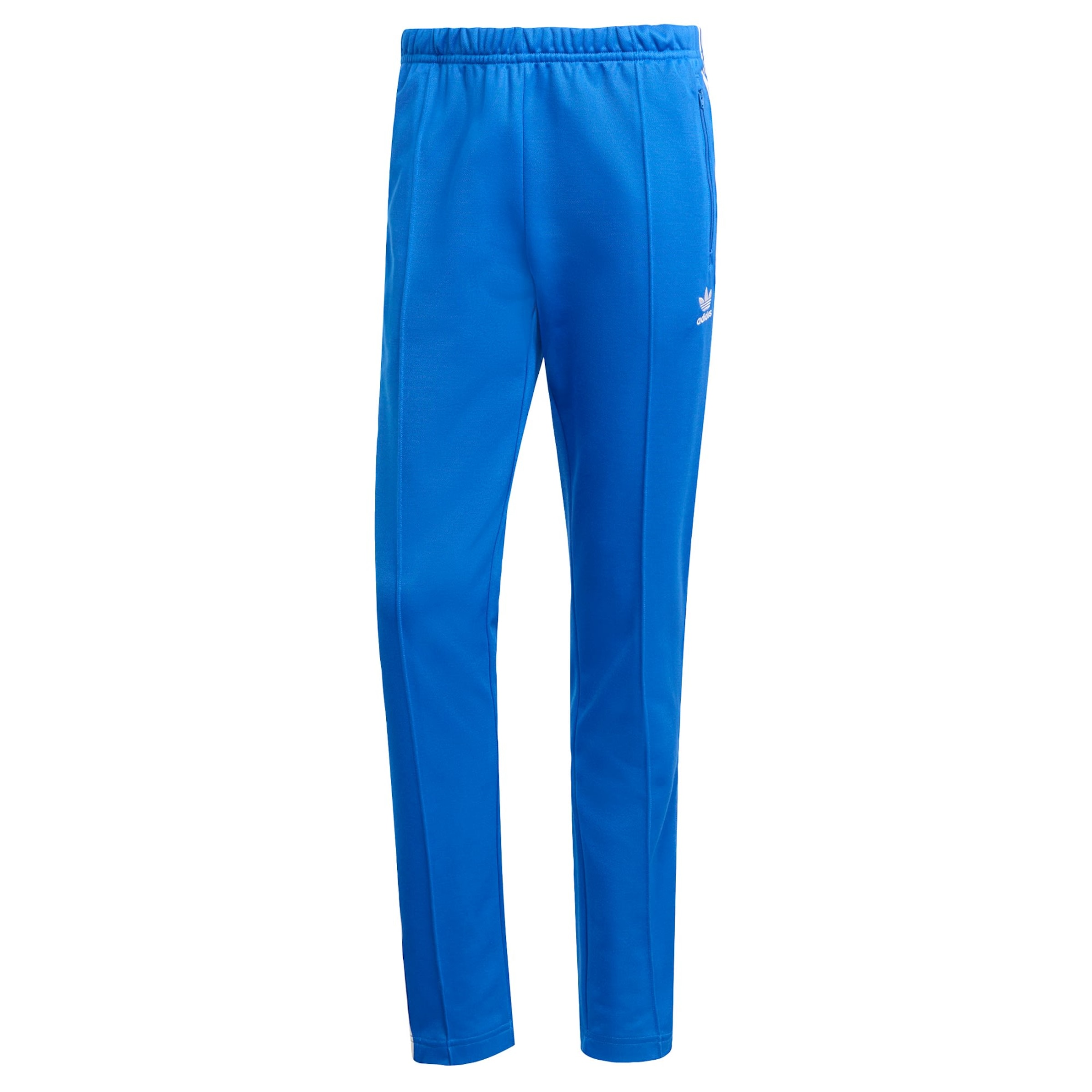 Coupe slim Pantalon 'Adicolor Classics Beckenbauer' ADIDAS ORIGINALS en bleu : devant