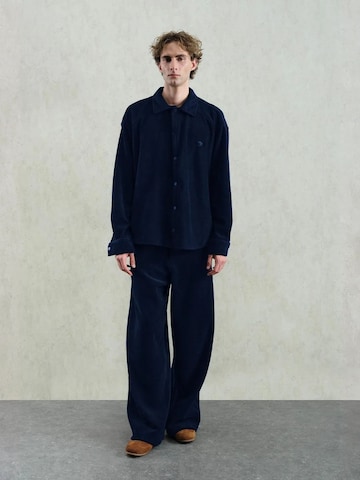 Giesto Comfort fit Button Up Shirt in Blue