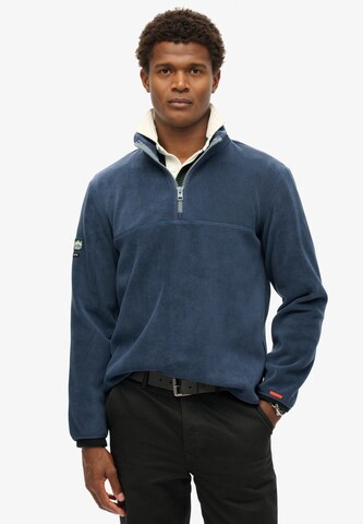 Superdry Trui in Blauw: voorkant