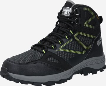 JACK WOLFSKIN Boots 'Downhill' in Black: front