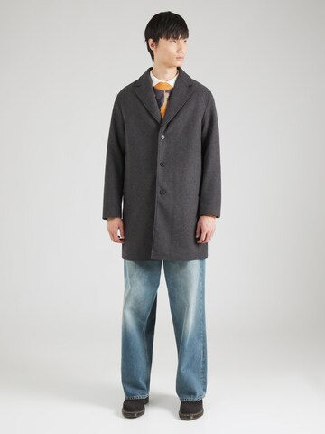 TOM TAILOR DENIM Демисезонное пальто в Серый: спереди