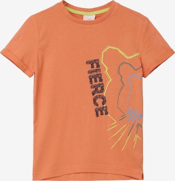 T-Shirt s.Oliver en orange : devant