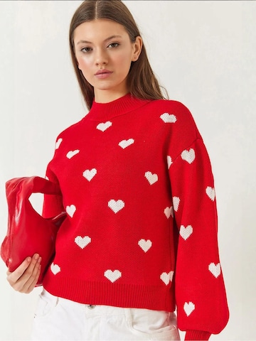 Bianco Lucci - Pullover em vermelho