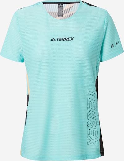 adidas Terrex T-Shirt 'Parley Agravic TR Pro' in türkis / mischfarben, Produktansicht