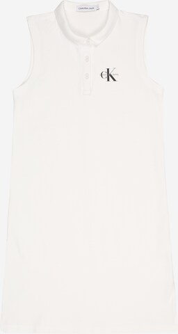 Calvin Klein Jeans Klänning i vit: framsida