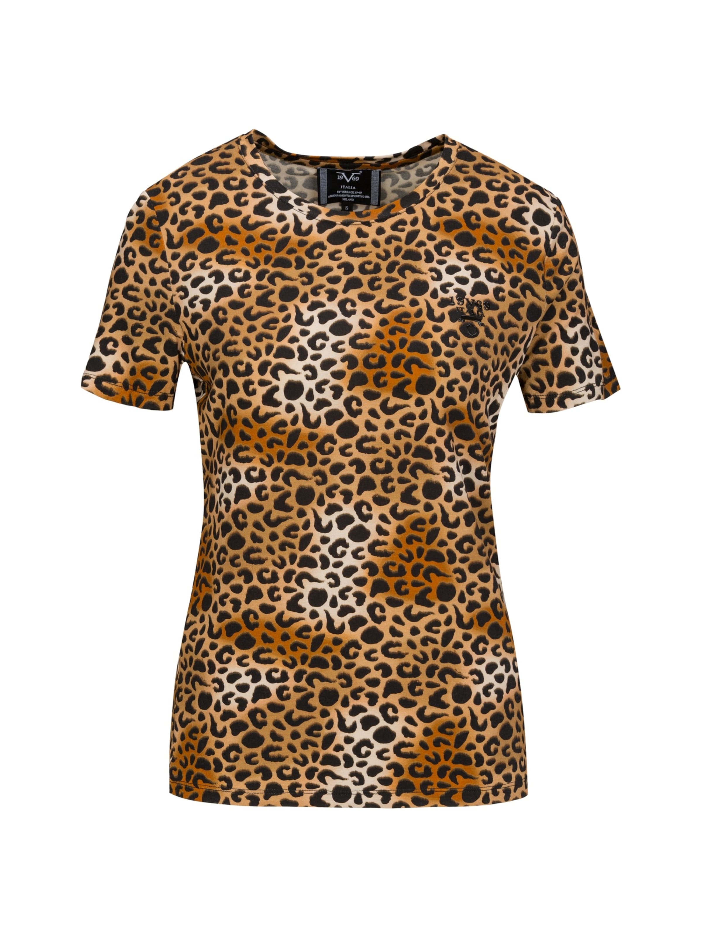 19V69 ITALIA Футболка 'Bella' в Коричневый: спереди