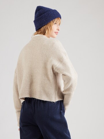 PIECES Knit cardigan 'PCJIMMA' in Beige