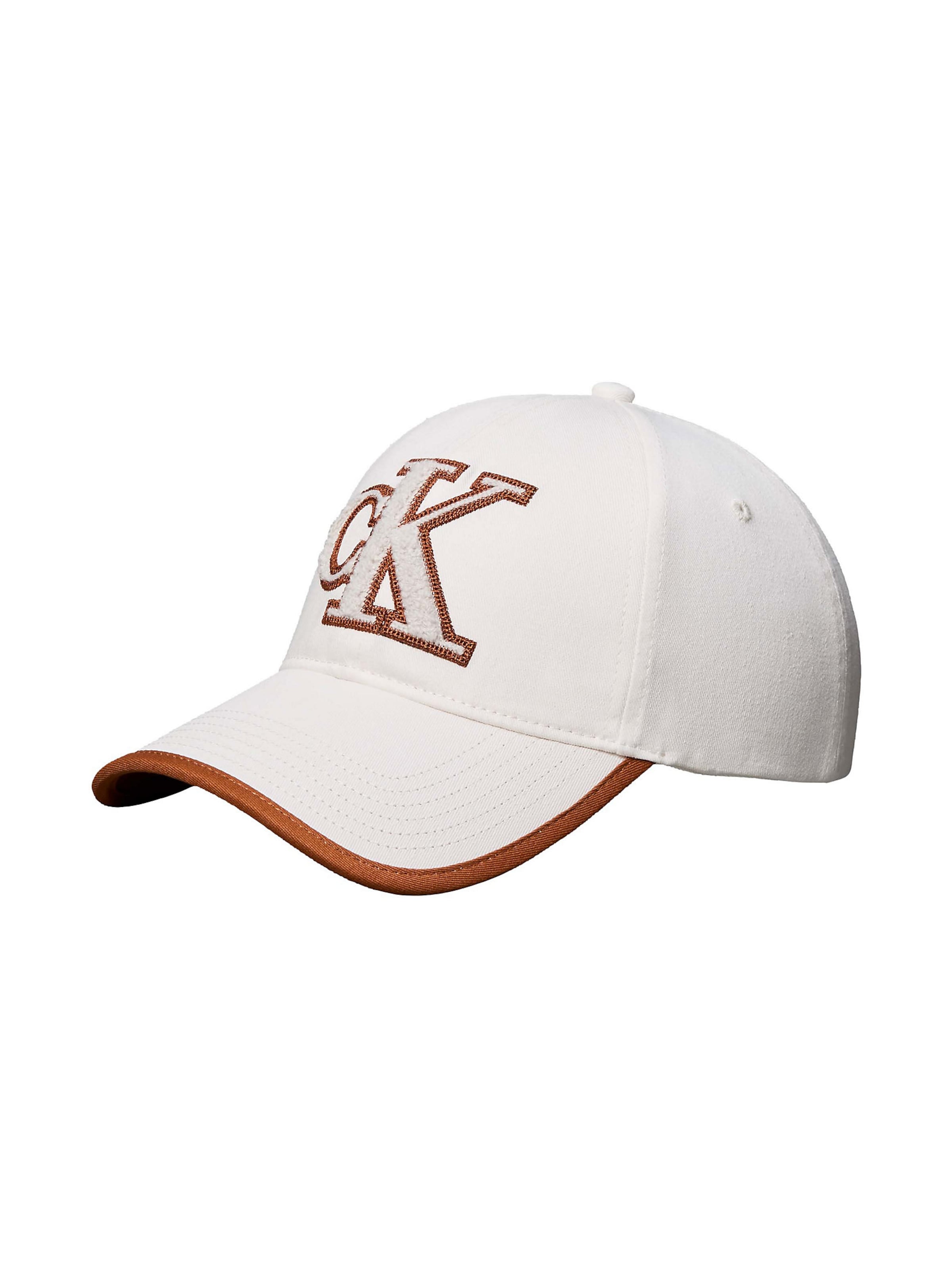 Calvin Klein Cap in White: front