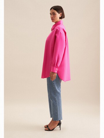 SEIDENSTICKER Blouse 'Schwarze Rose' in Pink