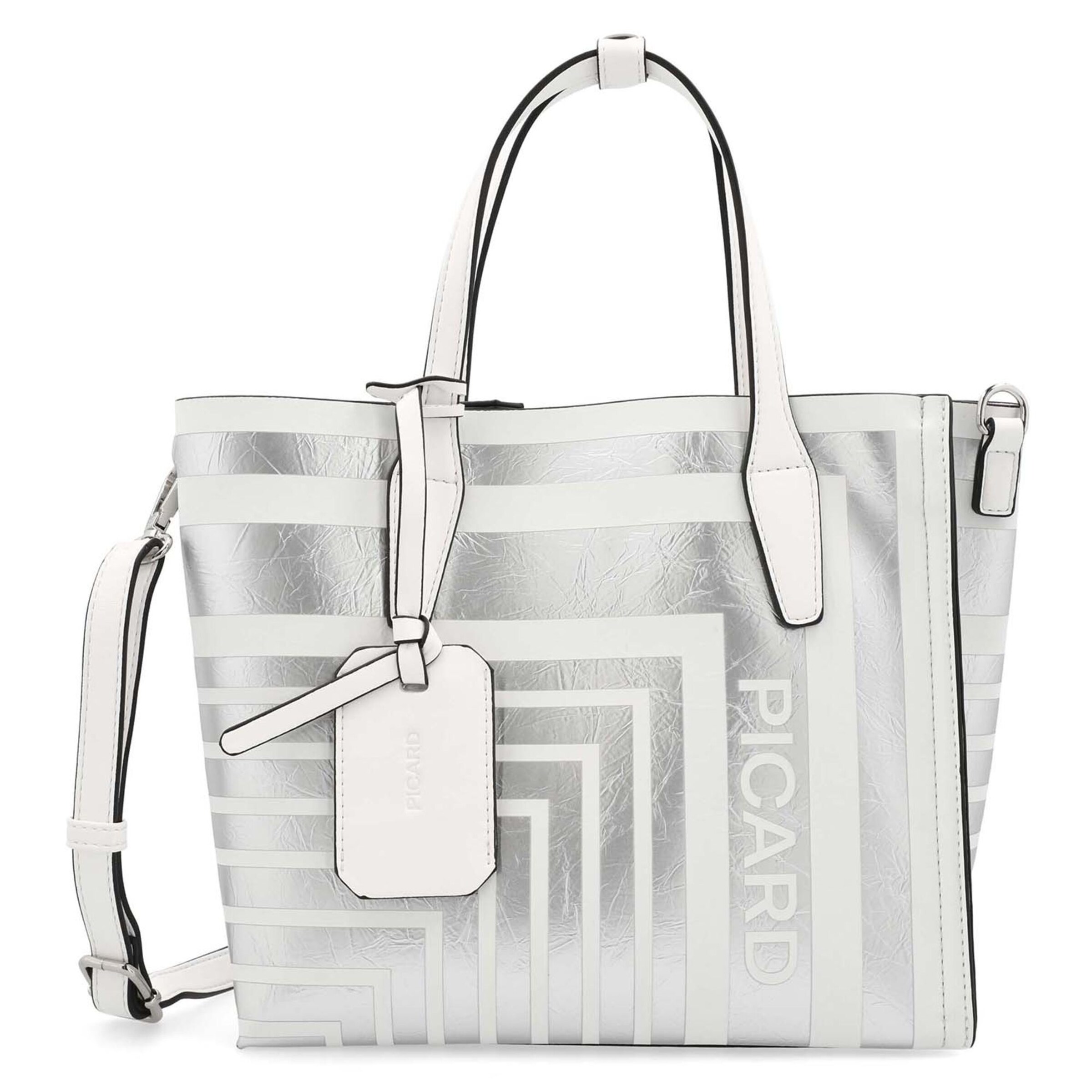Picard Shopper 'Brasilia' in Silver: front