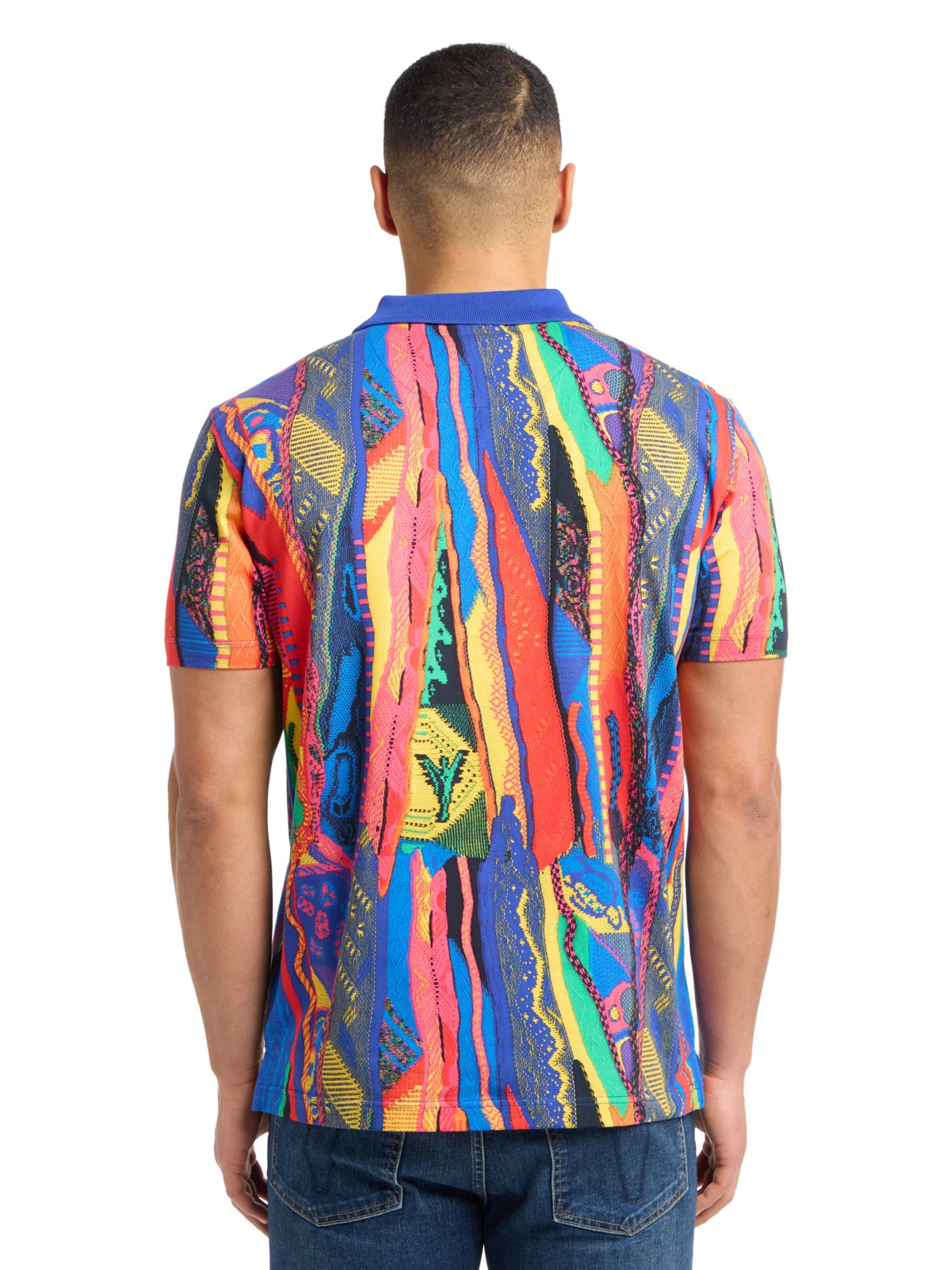 T-Shirt 'Egg' Carlo Colucci en mélange de couleurs