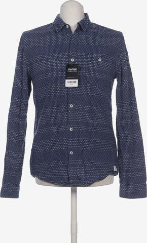 ARMEDANGELS Button Up Shirt in M in Blue: front