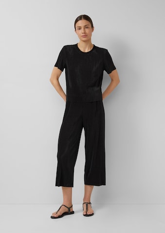 s.Oliver Shirt in Zwart: voorkant