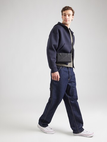 WEEKDAY - Sudadera con cremallera 'Simon' en azul