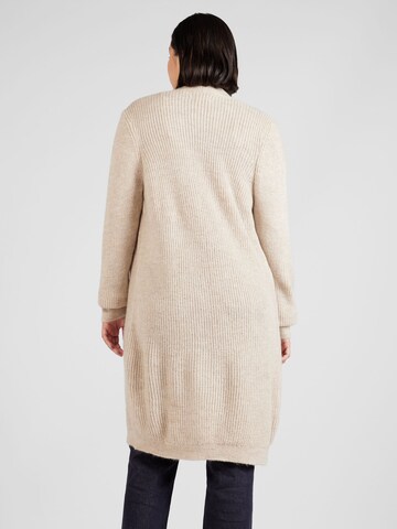 ONLY Curve Knit Cardigan 'JADE' in Beige
