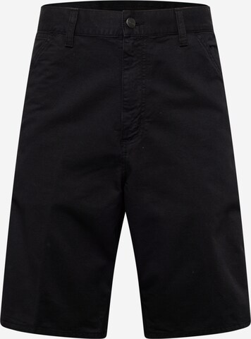 Regular Pantaloni de la Carhartt WIP pe negru: față