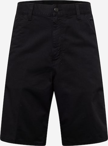 Carhartt WIP - regular Pantalón en negro: frente