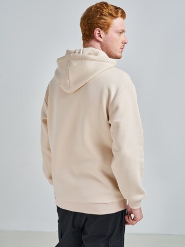 ABOUT YOU x Swalina&Linus Sweatshirt 'Ilja' in Beige