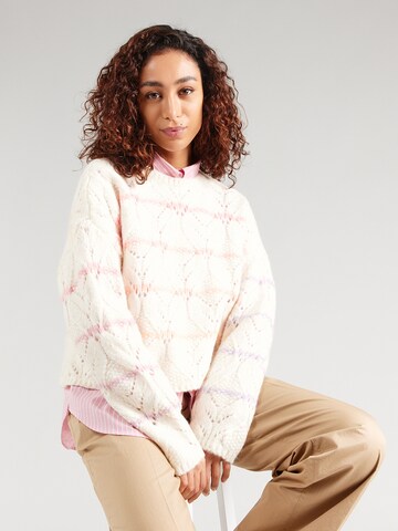 VERO MODA Trui 'VMNew Hatty' in Wit: voorkant