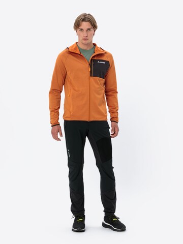 VAUDE Funktionele fleece-jas 'Tekoa II' in Oranje