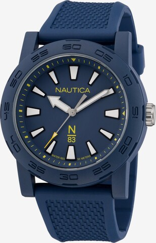 NAUTICA Analoguhr 'N83 Gents' in Blau: predná strana