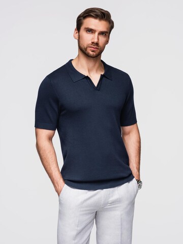 Ombre Shirt in Blauw