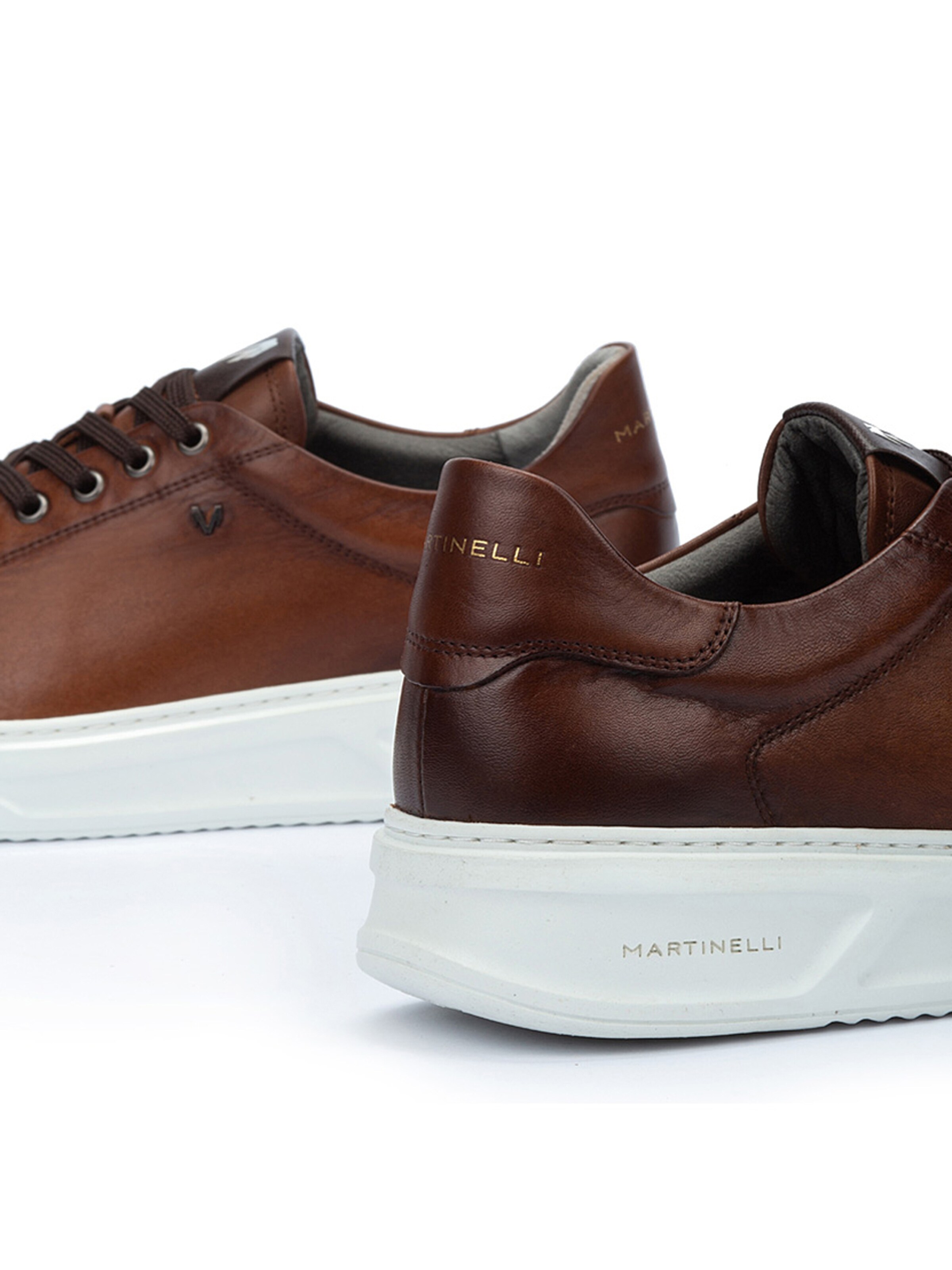 Martinelli Rövid szárú sportcipők 'Sullivan' - barna