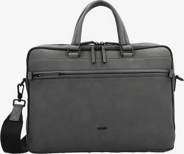 Picard Document Bag in Grey: front