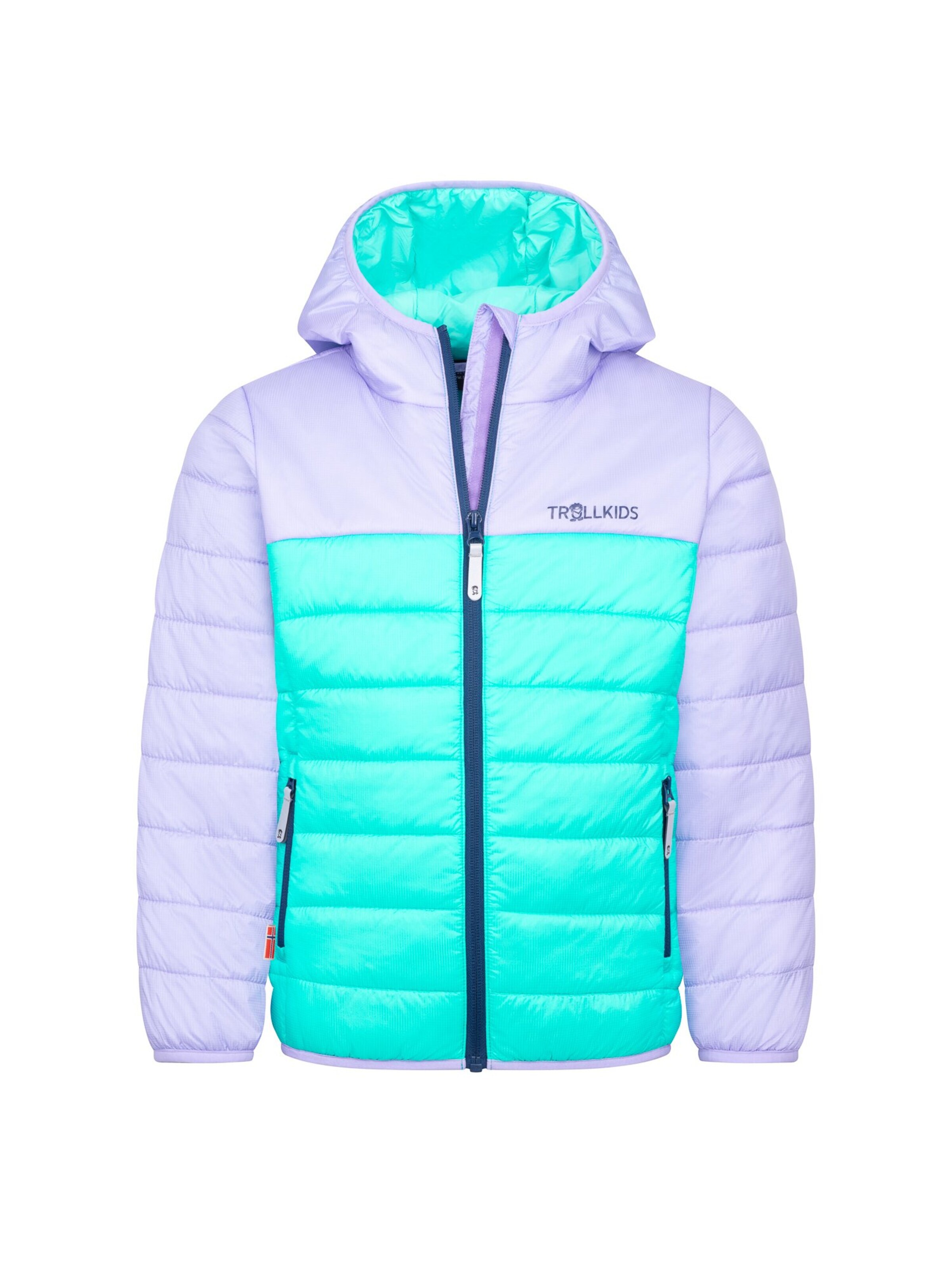 TROLLKIDS Outdoor jacket in Purple: front
