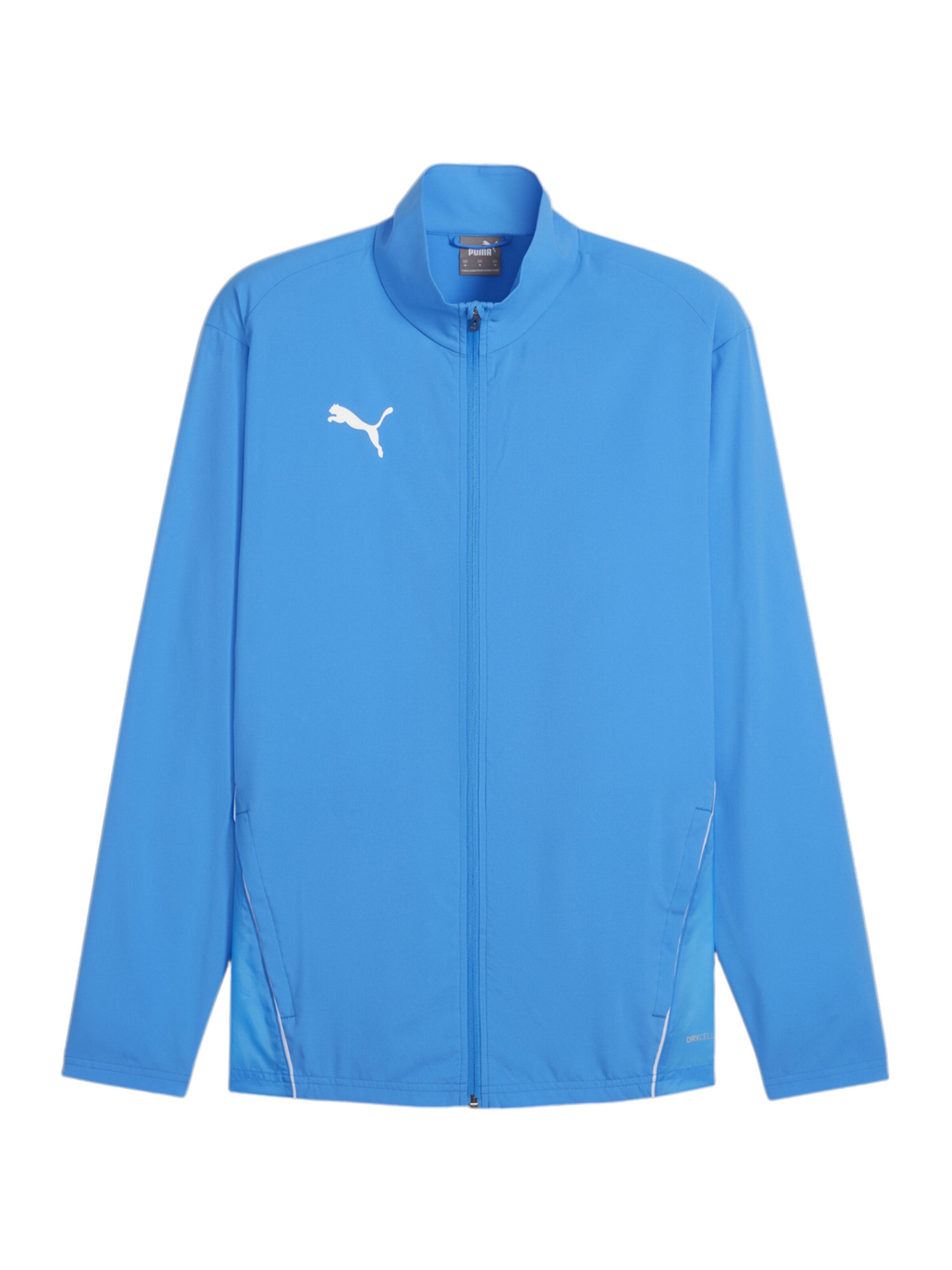 PUMA Athletic Jacket in Blue: front