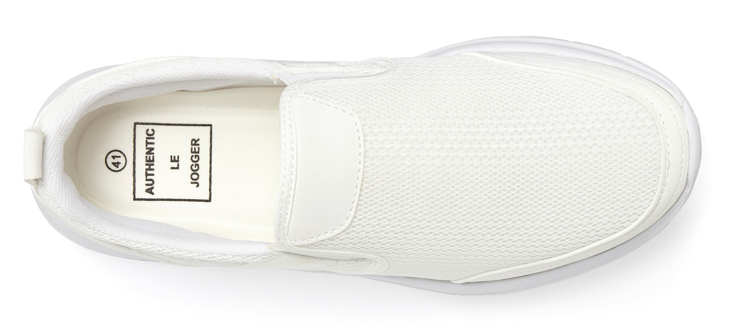 Authentic Le Jogger - Zapatillas sin cordones en blanco