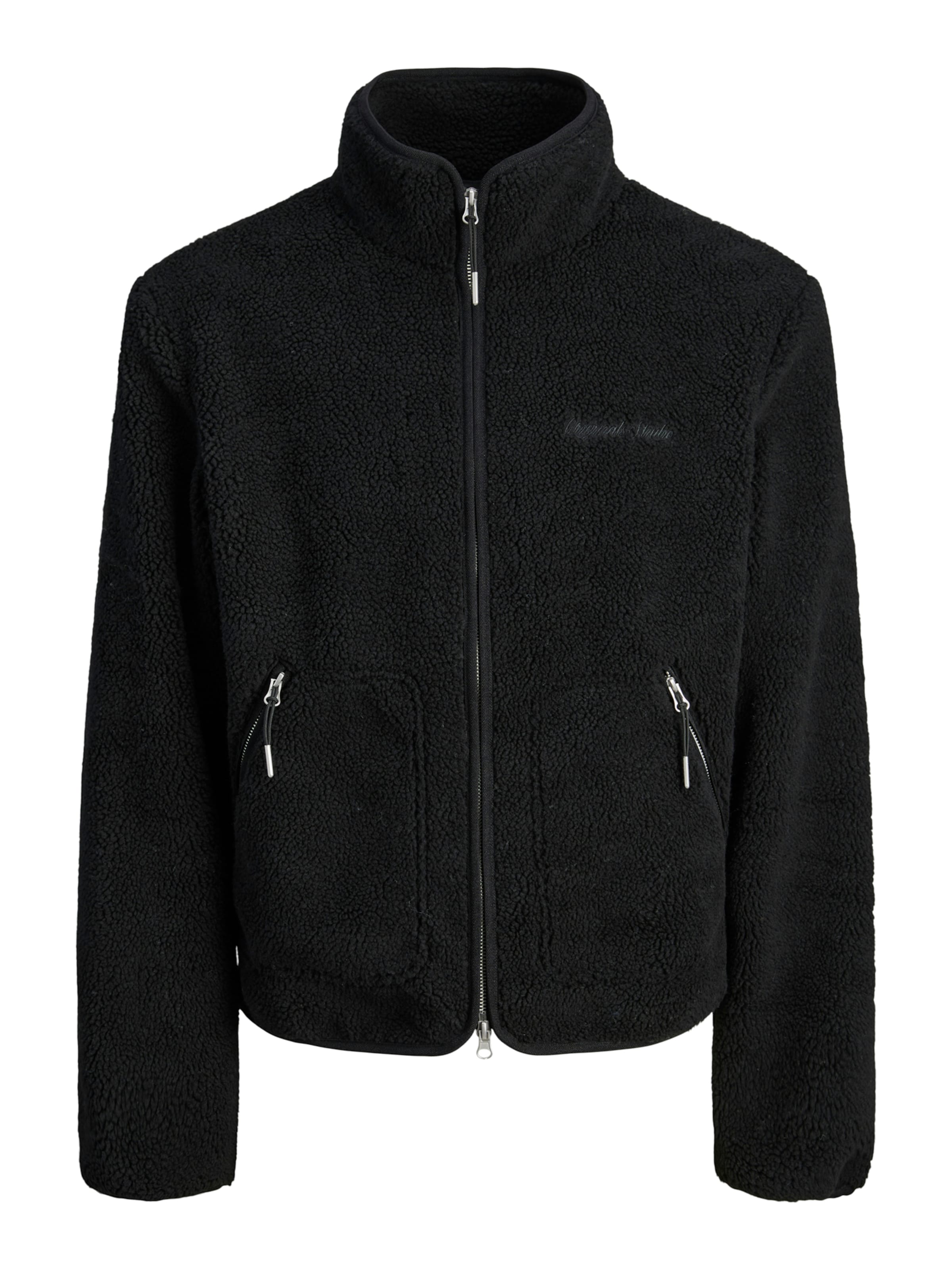 JACK & JONES Between-Season Jacket 'JORNORREBRO' in Black: front